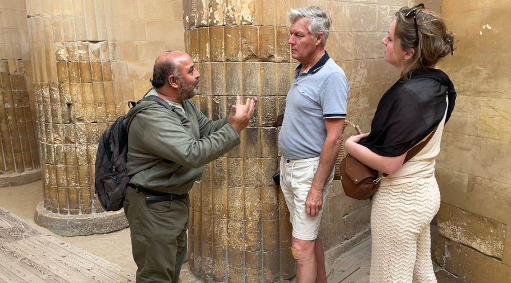 Trip to Giza Pyramids and Step Pyramid From Alexandria Port