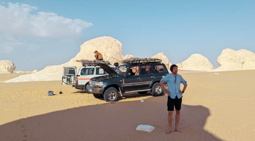 6 Tage Ägypten Reiseroute Kairo und die weiße Wüste