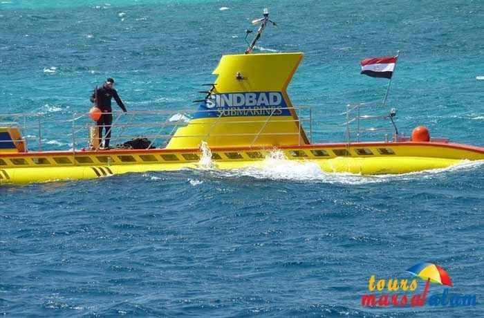 Fahrt mit dem Sindbad U Boot in der Soma Bay