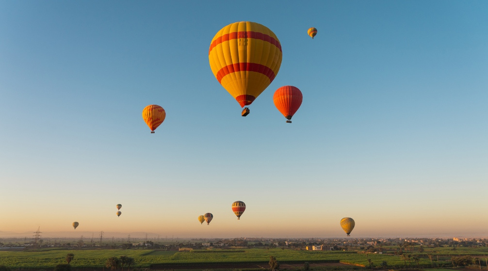 Heißluftballonfahrt Luxor