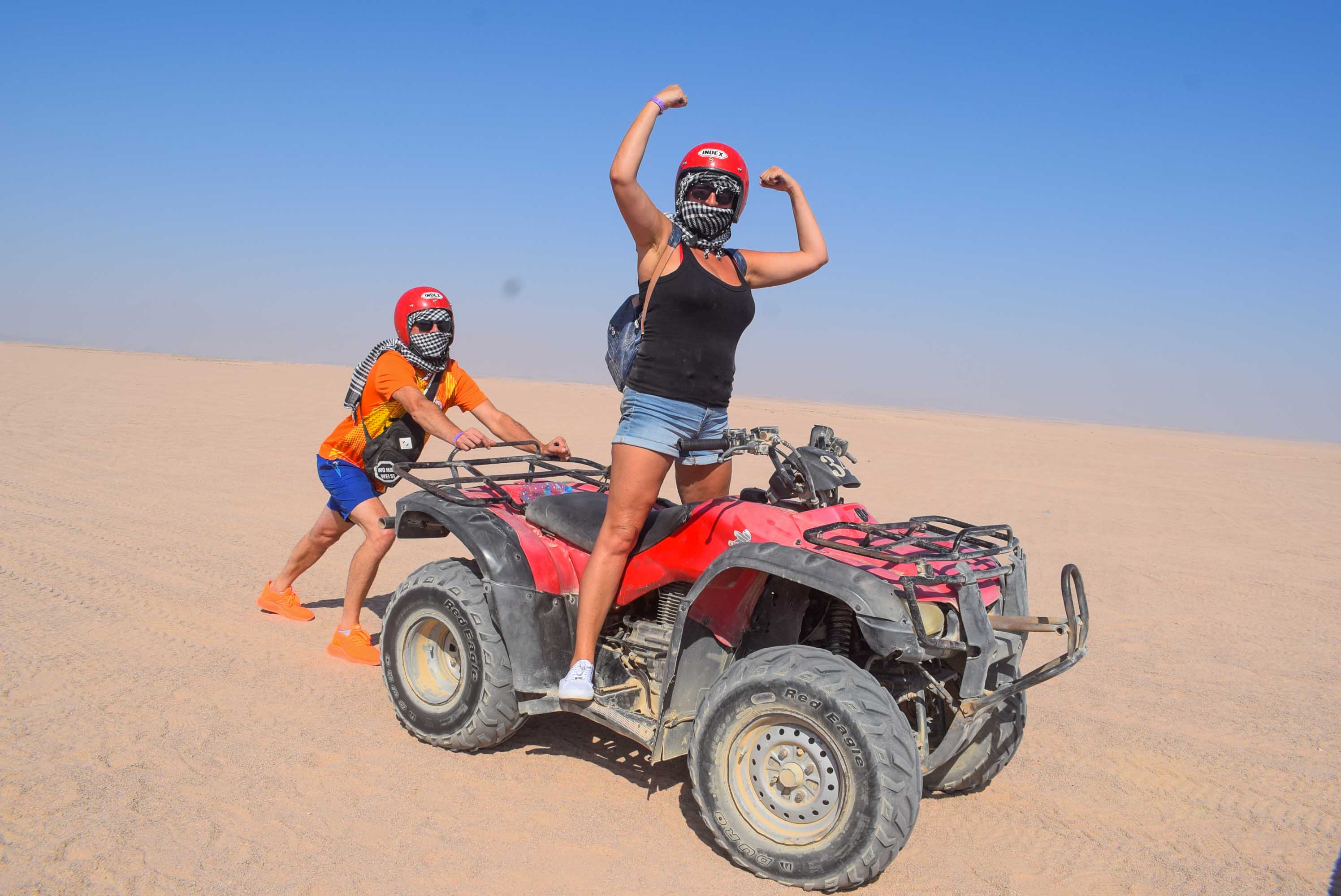 Quad Tour mit Sternenteleskop Hurghada