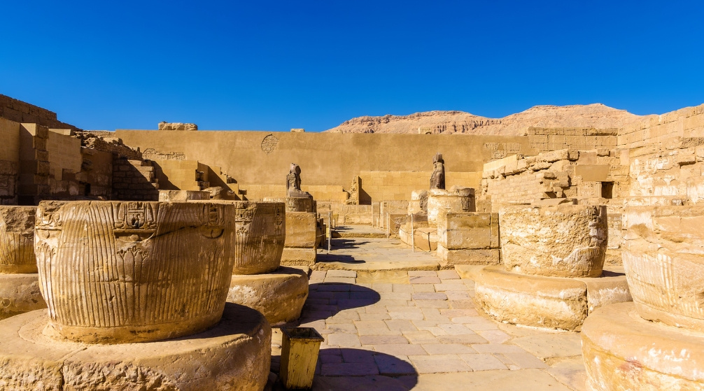 Tagesausflug zum Habu Tempel und ins Tal der Adligen ab Marsa Alam