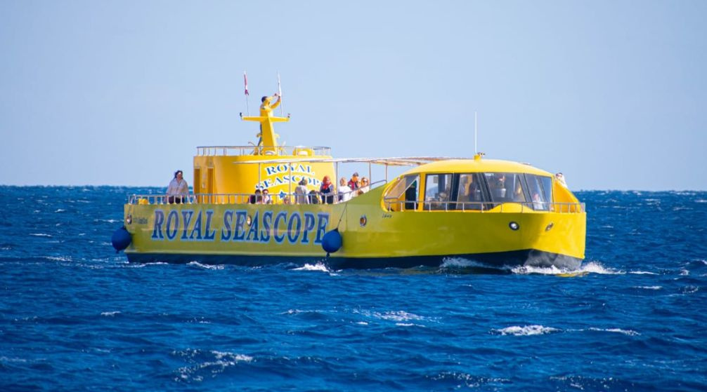 Excursion en semi sous marin depuis Port Ghalib