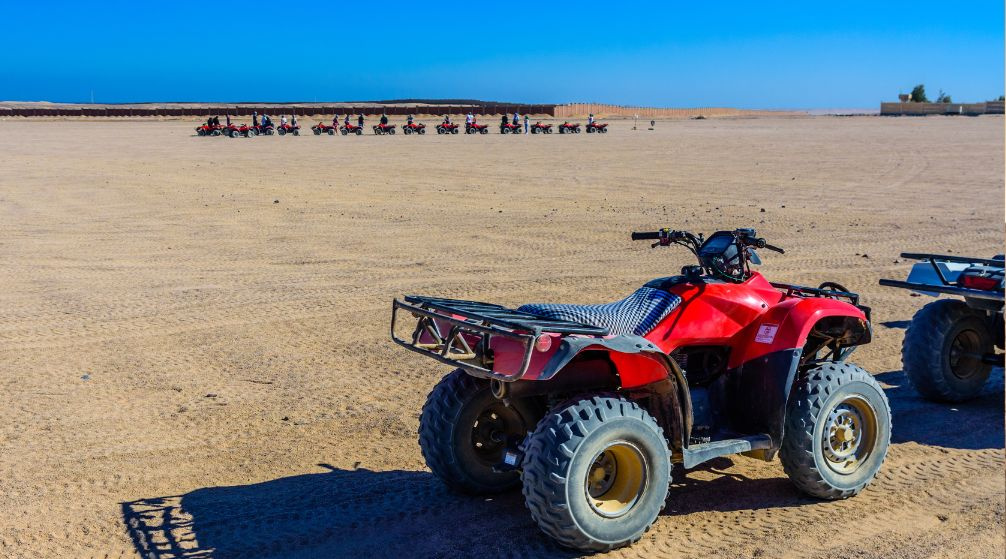 Excursion matinale en quad dans le désert au départ de Marsa Alam