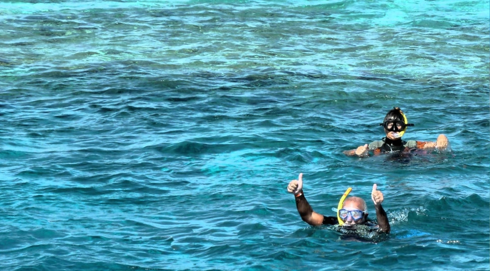 Plongée avec tuba sur l'île de Mahmya à Hurghada Plongée avec tuba sur lîle de Mahmya à Hurghada