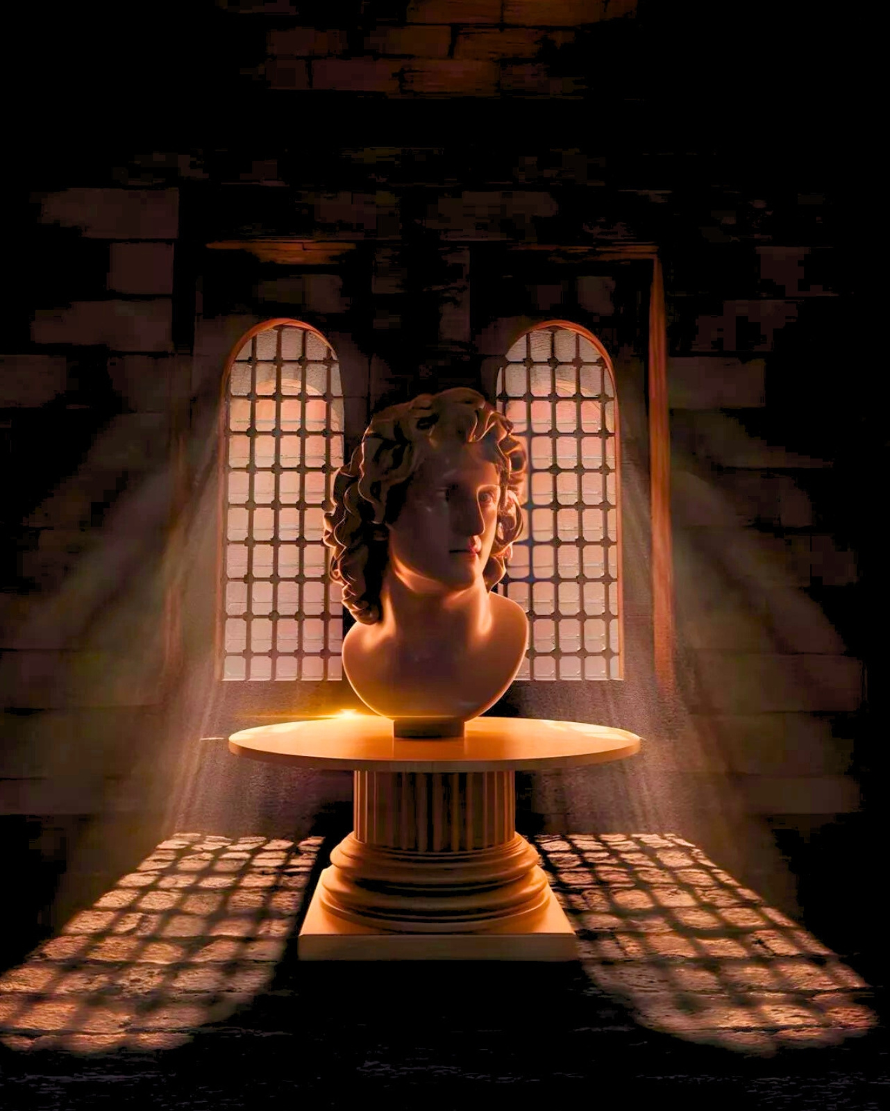 Sound and Light show at Qaitbay Citadel From Alexandria Port