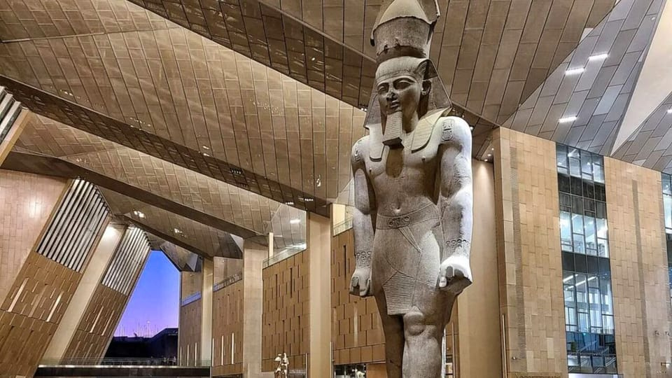Escursione alle Piramidi di Giza e al Grande Museo Egizio
