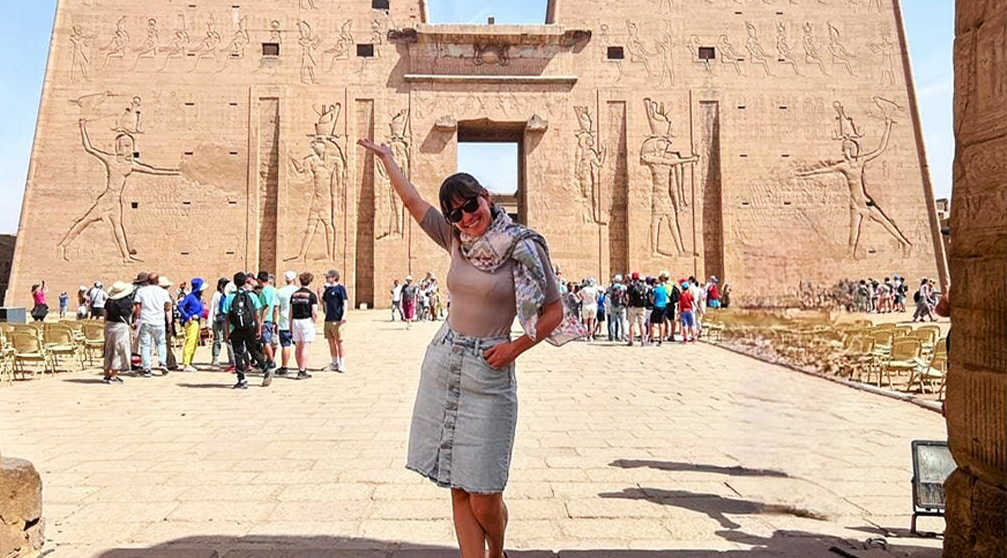 14 daagse reisroute over land door Egypte